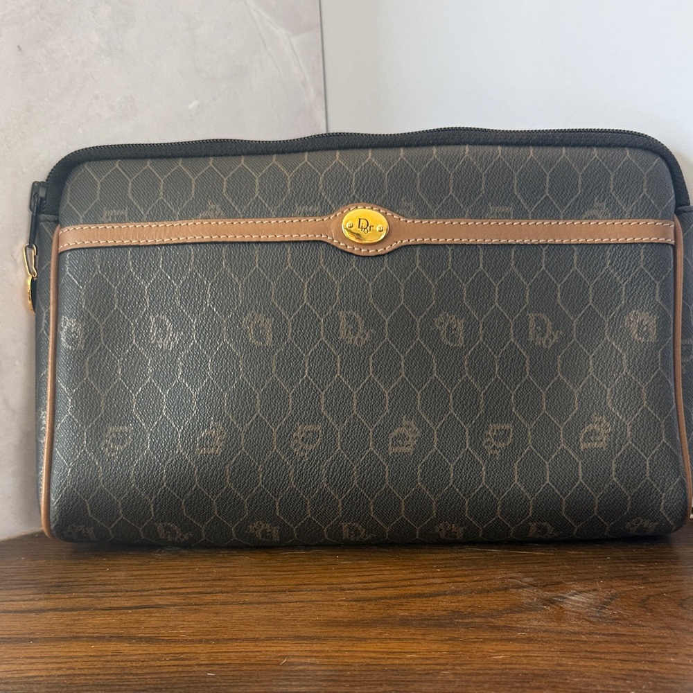 Dior Black and Brown pouch